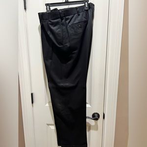 Men’s Savane Dress Pants, Black, Size 38x32